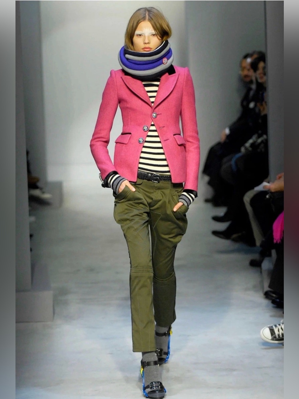 Balenciaga Nicolas Ghesquiere Fall 2007 Rare Runway Pink Blazer